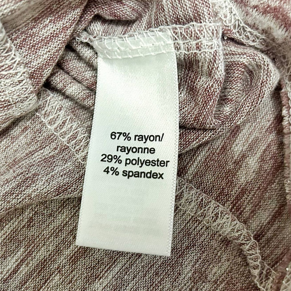 🛍️ Maurices Mauve Ruffle Long Sleeve Top Womens Size M - Picture 5 of 8